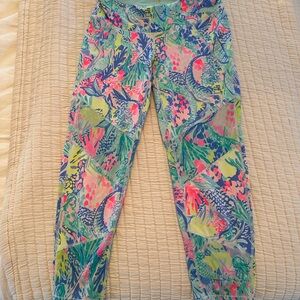 Lilly Pulitzer Colorful Tropical Print Pants